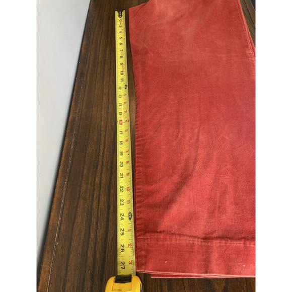 Willow, Women’s Brick Orange Red Wide Leg Small Gauge Corduroy Pants Size medium - Picture 9 of 10